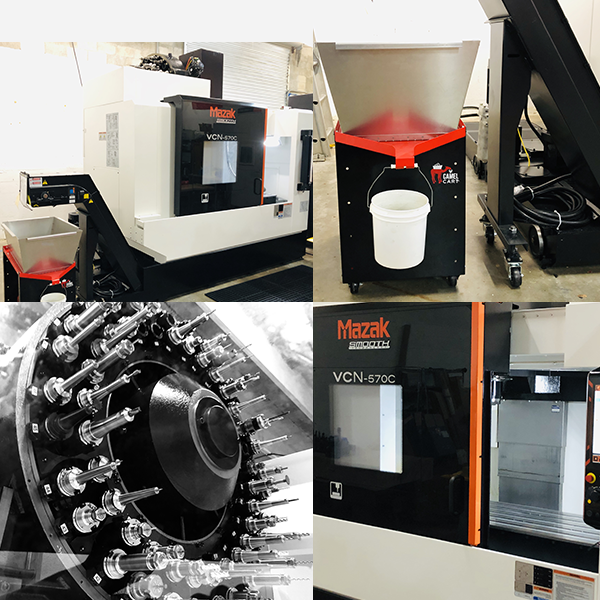 CAM EXPANDS CAPACITY with a new, MAZAK 570 MACHINING CENTER